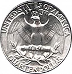 quarter 1943 Large Reverse coin