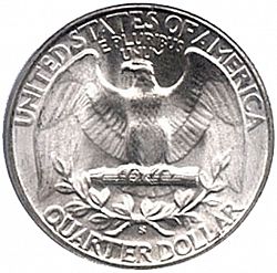 quarter 1945 Large Reverse coin