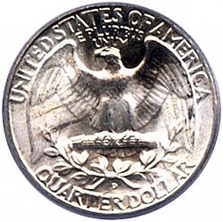 quarter 1946 Large Reverse coin