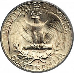 quarter 1950 Large Reverse coin