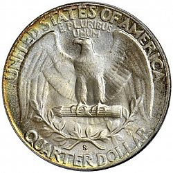 quarter 1952 Large Reverse coin