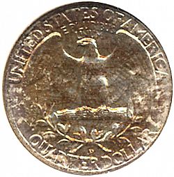 quarter 1954 Large Reverse coin
