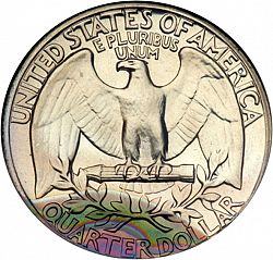 quarter 1964 Large Reverse coin
