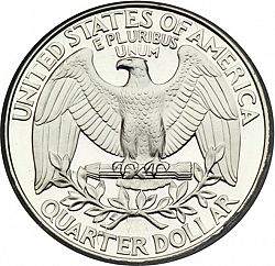 quarter 1995 Large Reverse coin