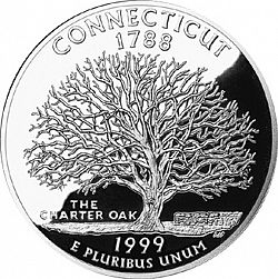 quarter 1999 Large Reverse coin