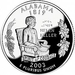 quarter 2003 Large Reverse coin