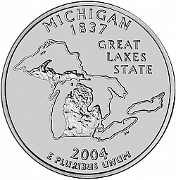 quarter 2004 Large Reverse coin