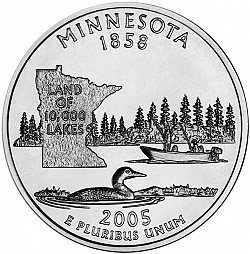 quarter 2005 Large Reverse coin