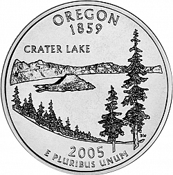 quarter 2005 Large Reverse coin