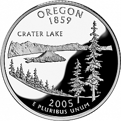 quarter 2005 Large Reverse coin