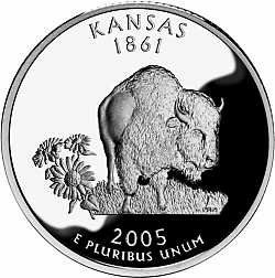 quarter 2005 Large Reverse coin