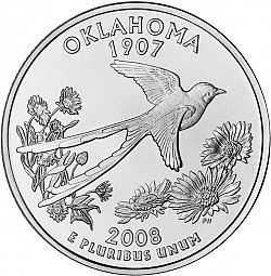 quarter 2008 Large Reverse coin