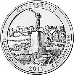 quarter 2011 Large Reverse coin