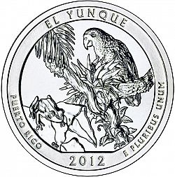 quarter 2012 Large Reverse coin