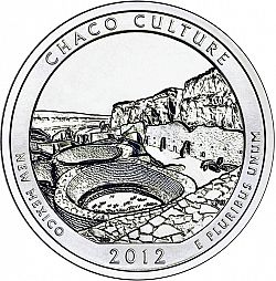 quarter 2012 Large Reverse coin