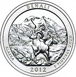 quarter 2012 Large Reverse coin