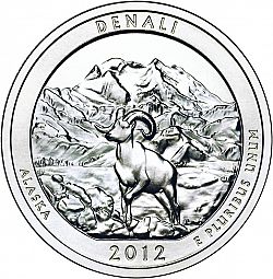 quarter 2012 Large Reverse coin