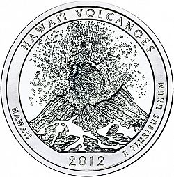 quarter 2012 Large Reverse coin