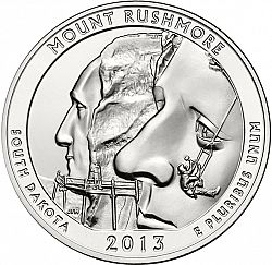 quarter 2013 Large Reverse coin