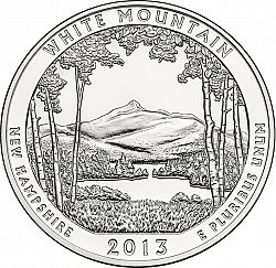 quarter 2013 Large Reverse coin