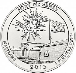 quarter 2013 Large Reverse coin