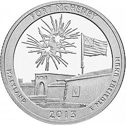 quarter 2013 Large Reverse coin