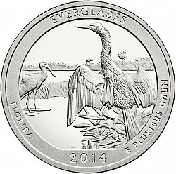 quarter 2014 Large Reverse coin