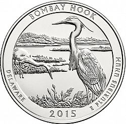 quarter 2015 Large Reverse coin