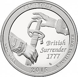 quarter 2015 Large Reverse coin