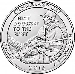 quarter 2016 Large Reverse coin