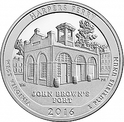 quarter 2016 Large Reverse coin