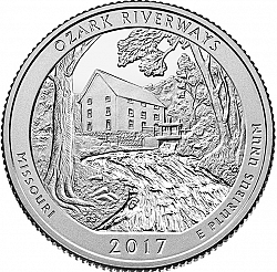 quarter 2017 Large Reverse coin