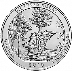quarter 2018 Large Reverse coin