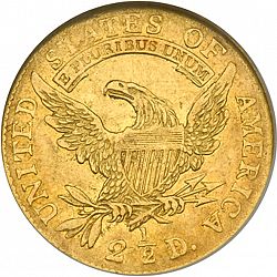 2.50 dollar 1808 Large Reverse coin