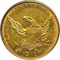 2.50 dollar 1834 Large Reverse coin