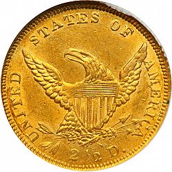 2.50 dollar 1839 Large Reverse coin