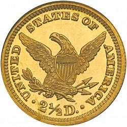 2.50 dollar 1895 Large Reverse coin