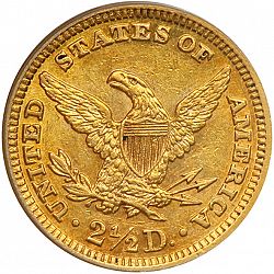 2.50 dollar 1899 Large Reverse coin