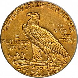2.50 dollar 1910 Large Reverse coin