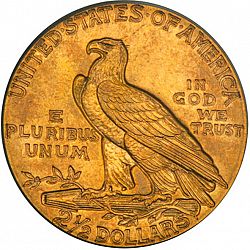 2.50 dollar 1911 Large Reverse coin