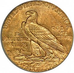 2.50 dollar 1928 Large Reverse coin