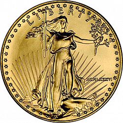 Bullion 1986 Large Obverse coin