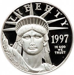 Bullion 1997 Large Obverse coin