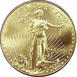 Bullion 1999 Large Obverse coin