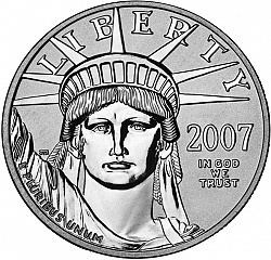 Bullion 2007 Large Obverse coin