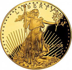 Bullion 2008 Large Obverse coin
