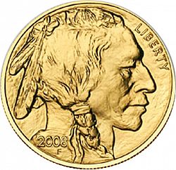 Bullion 2008 Large Obverse coin