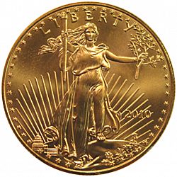 Bullion 2010 Large Obverse coin