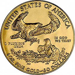 Bullion 1986 Large Reverse coin