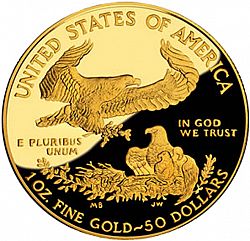 Bullion 2008 Large Reverse coin